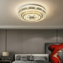Modern Crystal Acrylic Flush Mount Light Creative Home decoration Dimmable LED Light