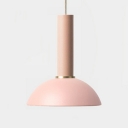 Nordic Style Macaron Hanging Light Modern Minimalisma LED Pendant Light for Dinning Room Bedside