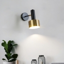 Armed Wall Sconce Light Contemporary Nordic Iron Shade Wall Mount Light for Bedroom