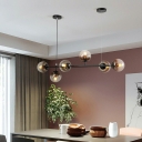 Modern Chandelier Light Fixtures 6 Head Pendant Lights for Bar Dining Room