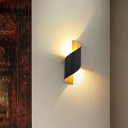Postmodern Style Metal Wall Sconce Nordic Style Backlight Wall Lamp for Bedside Corridor
