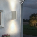 Modern Metal Geometry Waterproof LED Wall Light for Courtyard Villa Balcony and Corridor