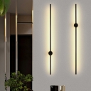 Minimalist Line Metal Wall Light Scene Light LED for Stairs Balcony and Corridor