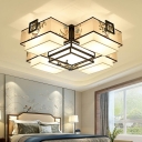 Creative Fabric Decorative Ceiling Light 5 Lights for Hallway and Bedroom