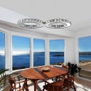 Contemporary Chandelier Light Fixtures Crystal Pendant Chandelier for Living Room Bedroom