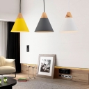Modern Simple Drop Pendant Multi-Color Down Lighting for Living Room Children's Room Bedroom