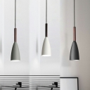 1-Light Pendant Light ​Modern Style Funnel Shape Metal Suspension Lamp