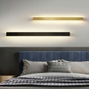 Modern Style Linear Wall Lamp Acrylic 1 Light Wall Light for Bedroom