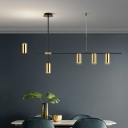 Minimalism Island Ceiling Light 5 Light Pendant Light Fixtures for Dining Table