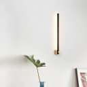 Modern Style Wall Mounted Lighting Line Shape Wall Light Sconce for Living Room