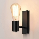 Industrial Style LED Wall Sconce Postmodern Style Minimalism Metal Wall Light for Bedside