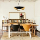 Postmodern Style Down Lighting Metal Hanging Lamp Kit for Living Room Bedroom