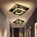 Modern Ceiling Flush Mount Lights Crystal Ceiling Lighting for Living Room