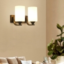 Modern Warm Glass Decorative Wall Lamp for Bedroom Corridor and Hallway