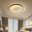 Modern Flush Mount Ceiling Light Fixtures Ceiling Lamp for Living Room Bedroom