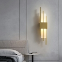 Modern Style Linear Wall Lamp Acrylic 2 Light Wall Light for Bedroom