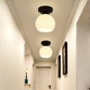 Simple Retro Country Style Ceiling Light for Corridor Hallway and Bedroom