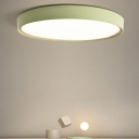 Modern and Simple LED Flushmount Light Minimalism Style Metal Acrylic LED Celling Light for Living Room