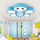 Children's Room Led Flush Ceiling Lights Cartoon Style Ceiling Light for Living Room Bedroom