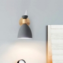 Modern Minimalist Macaron LED Wall Light for Bedroom Corridor and Aisle