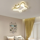 Creative Butterfly Shape Decorative Ceiling Lamp for Girl Kid's Bedroom