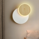 Creative Metal Rotatable Decorative Wall Sconce Light for Corridor Bedside Corridor