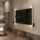Minimalist Wall Lighting Fixtures Linear Wall Mounted Lighting for Bedroom Living Room