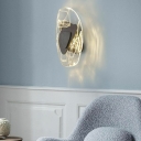 Creative Warm Crystal Decorative Wall Sconce for Bedside Corridor and Stair