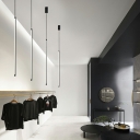 Contemporary Pendant Lighting Fixtures Linear Pendant Ceiling Lights for Living Room