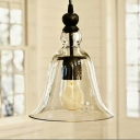 Modern Style LED Pendant Light Nordic Style Glass Hanging Light for Kitchen