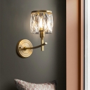 Creative Crystal Wall Sconce Warm Decorative Light for Hallway and Corridor