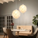 Nordic Creative Petal Decorative Chandelier for Bar Restaurant and Bedroom