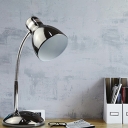 1-Light Night Table Lamps Minimalism Style Bell Shape Metal Table Light