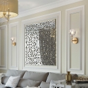 Creative Crystal Warm Wall Sconce for Corridor Hallway and Bedroom Bedside