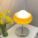 Ultra-Modern Simple Night Table Lamps 1 Light Glass Table Light for Bedroom