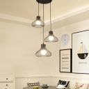 Modern Style LED Pendant Light 3 Lights Nordic Style Metal Hanging Light for Dinning Room