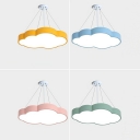 Simplicity Cloud Pendant Lighting Fixtures Metal and Acrylic Hanging Ceiling Lights