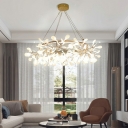 Firefly Round Chandelier Lighting Fixtures Modern Creative Living Room Ceiling Chandelier