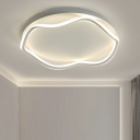 Modern Style LED Flushmount Light Minimalism Style Metal Acrylic Celling Light for Living Room Bedroom