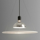 Metal Hanging Pendant Lights 1 light Modern Minimalism Pendant Light Fixtures for Living Room