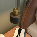 Nordic Style LED Pendant Light Modern Style Metal Hanging Light for Bedside