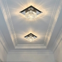 Modern Crystal Decorative Led Ceiling Light Concealed Atmosphere Light