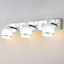 Modern Style LED Wall Sconce Light Nordic Style Metal Glass Vanity Light for Bathroom Dressing Table