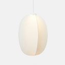 Modern Style Fabric Pendant Light Nordic Style Minimalism Hanging Light for Living Room