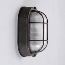 Industrial 1 Light Black Wall Light Sconces Vintage Flush Wall Sconce for Bedroom