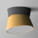 Modern Flush Mount Ceiling Lighting Fixture Macaron Nordic Style Close to Ceiling Lamp for Bedroom