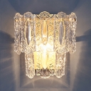 1-Light Sconce Lights Contemporary Style Geometric Shape Metal Wall Lighting Ideas