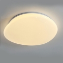1-Light Flush Pendant Light Modernist Style Cloud Shape Metal Ceiling Mounted Fixture