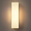 Modern Wall Mounted Lamps 1 Light Glass Flush Mount Wall Sconce for Bedroom