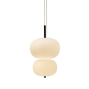 White  Drop Lamp Globe Shade  Simplicity Style Glass Suspended Lighting Fixture for Living Room